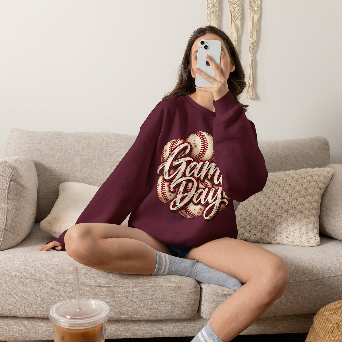 Game Day Baseball Sweatshirt