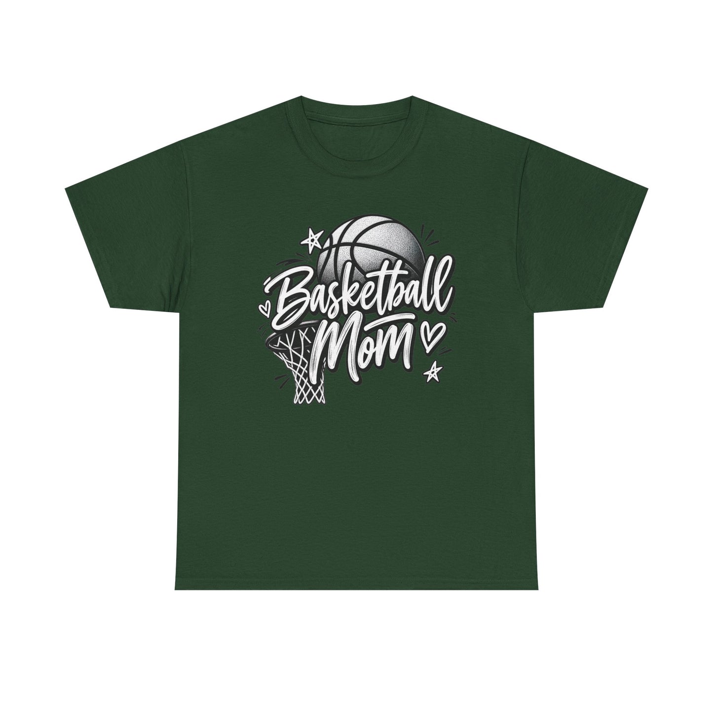 Basketball Mom T-Shirt — Graphic Sports Mom Tee
