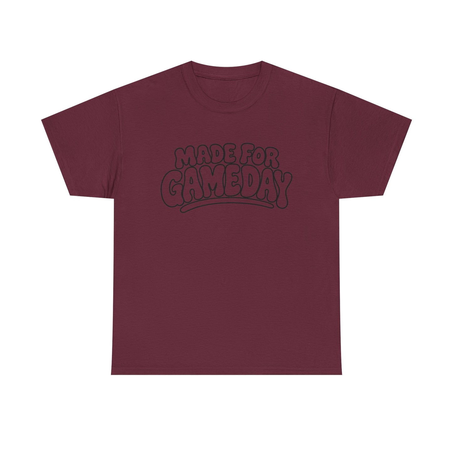 Made for Gameday Tee — Retro Sports Fan Graphic T‑Shirt