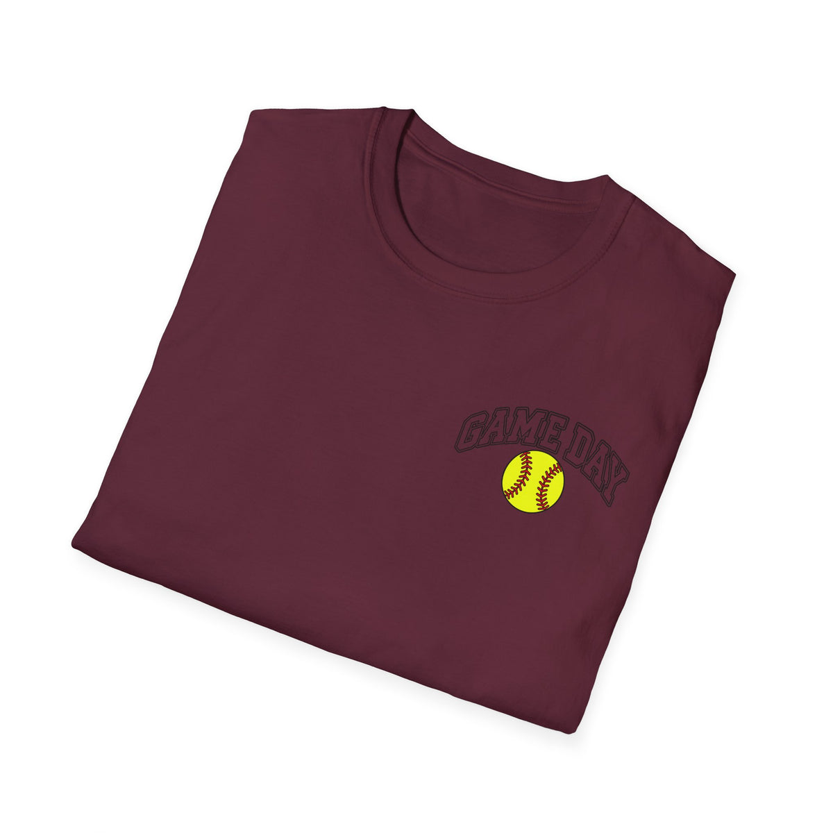 Game Day Softball T-Shirt — Womens/Mens Casual Sports Tee