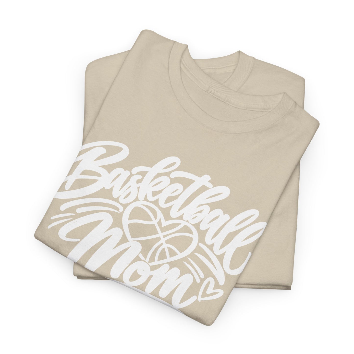 Basketball Mom T-Shirt — Script Logo Tee for Proud Coaches & Fans