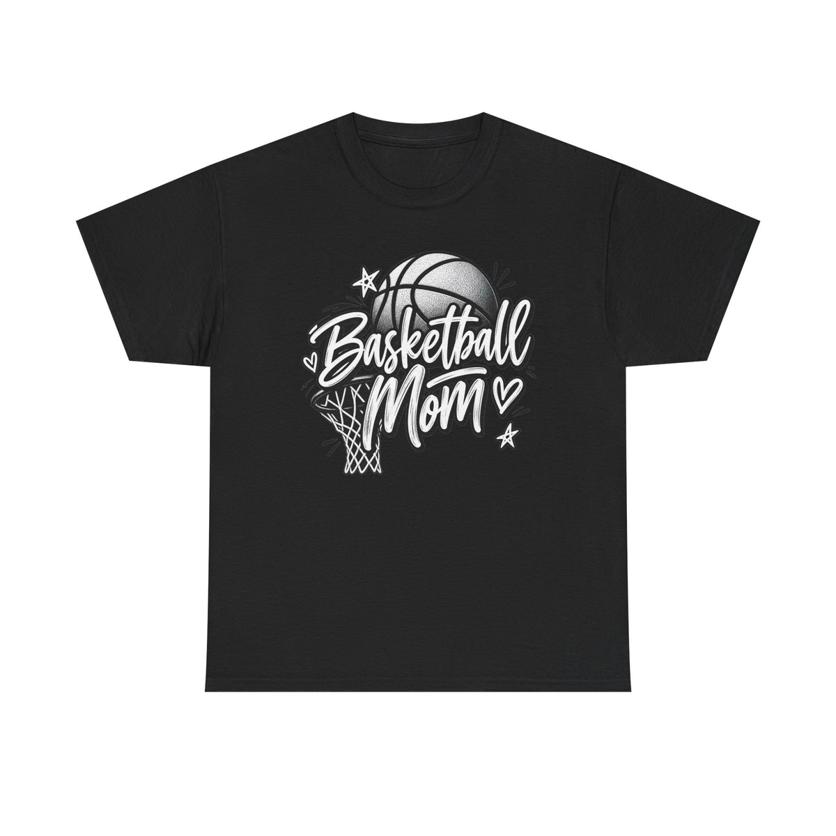 Basketball Mom Graphic T-Shirt