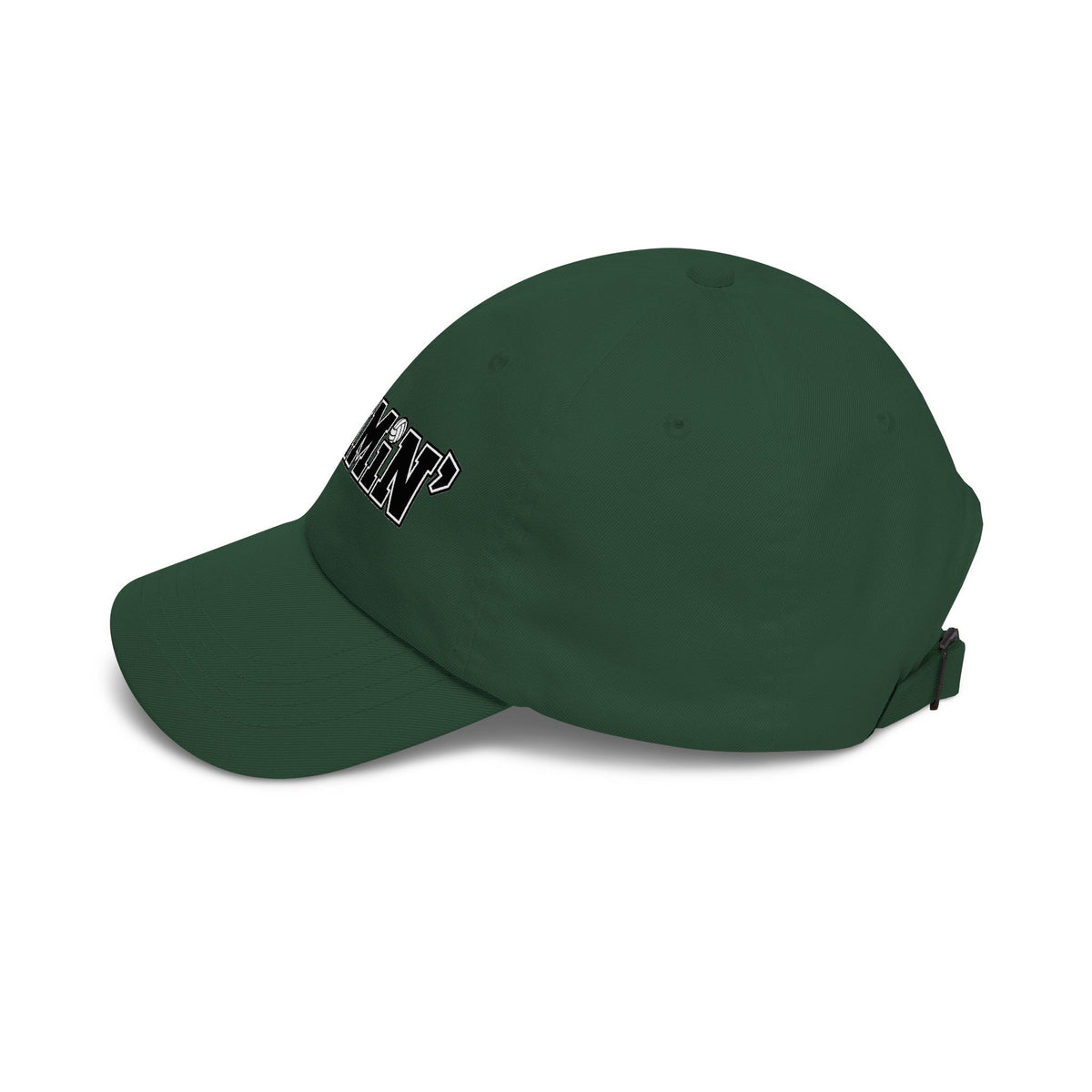 Mommin' Classic Dad Cap — Embroidered Casual Volleyball Hat for Moms