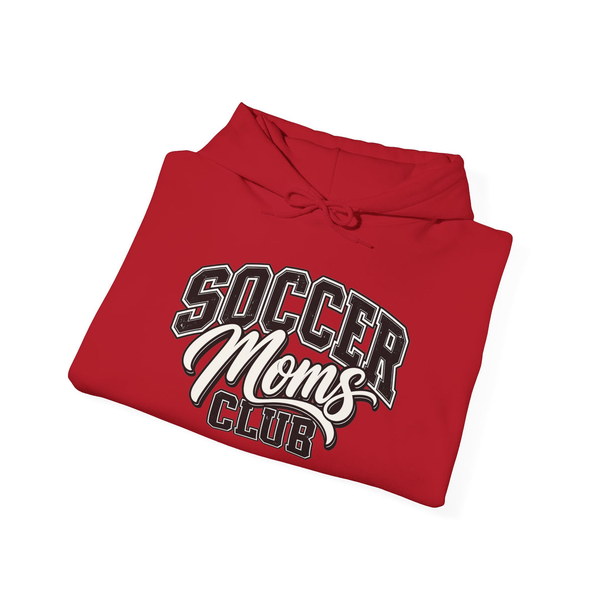 Soccer Moms Club Hoodie — Vintage Athletic Mom Pullover