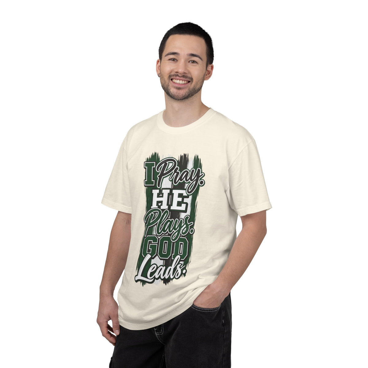 I Pray He Plays God Leads T-Shirt