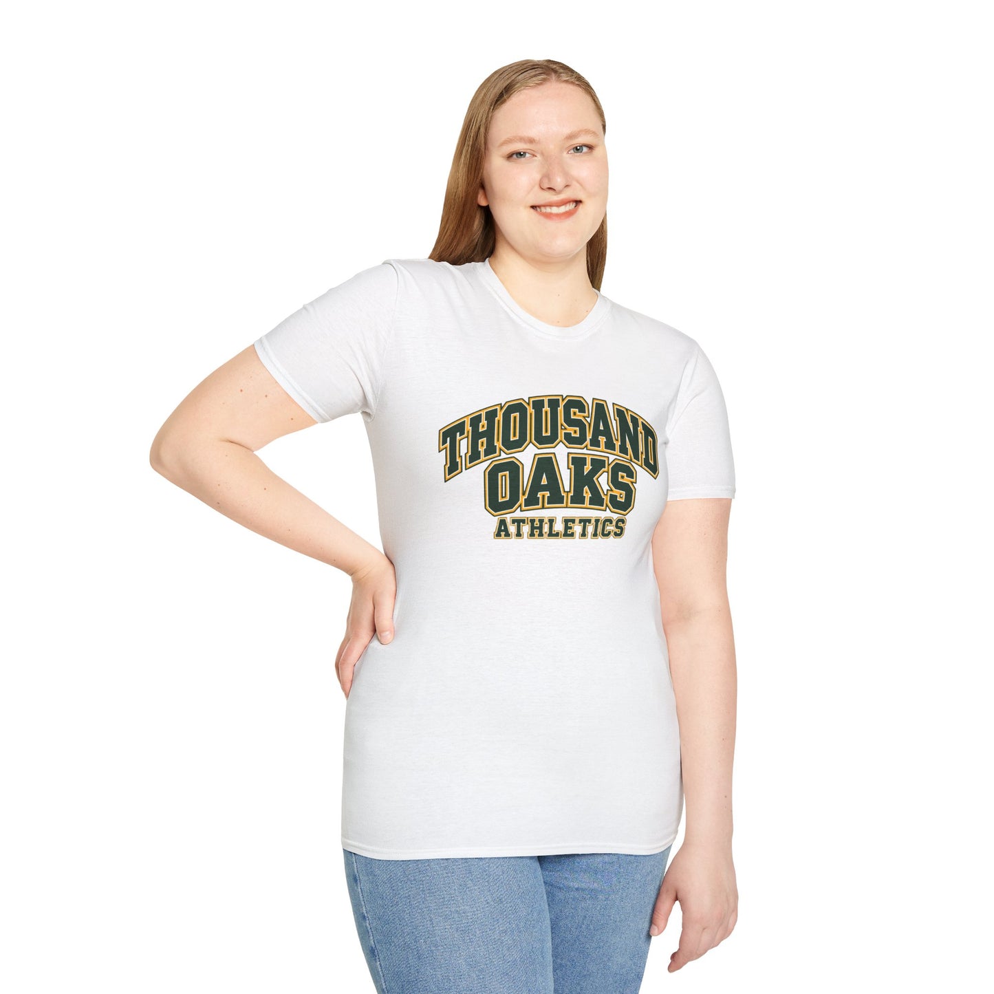 Thousand Oaks Athletics T‑Shirt — Vintage Collegiate Sports Tee