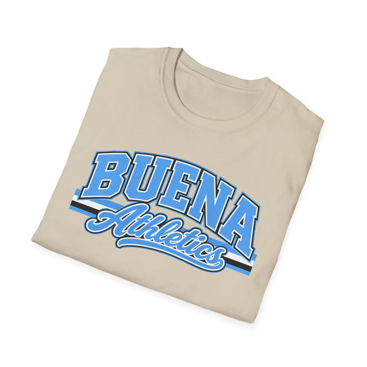 Buena Athletics T‑Shirt — Retro Collegiate Tee