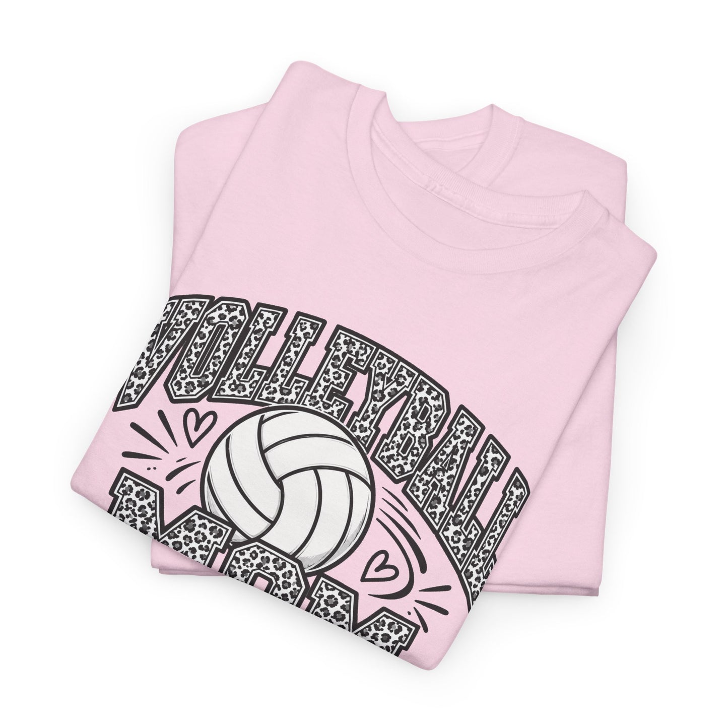 Volleyball Mom T-Shirt — Retro Volleyball Graphic Tee for Proud Moms