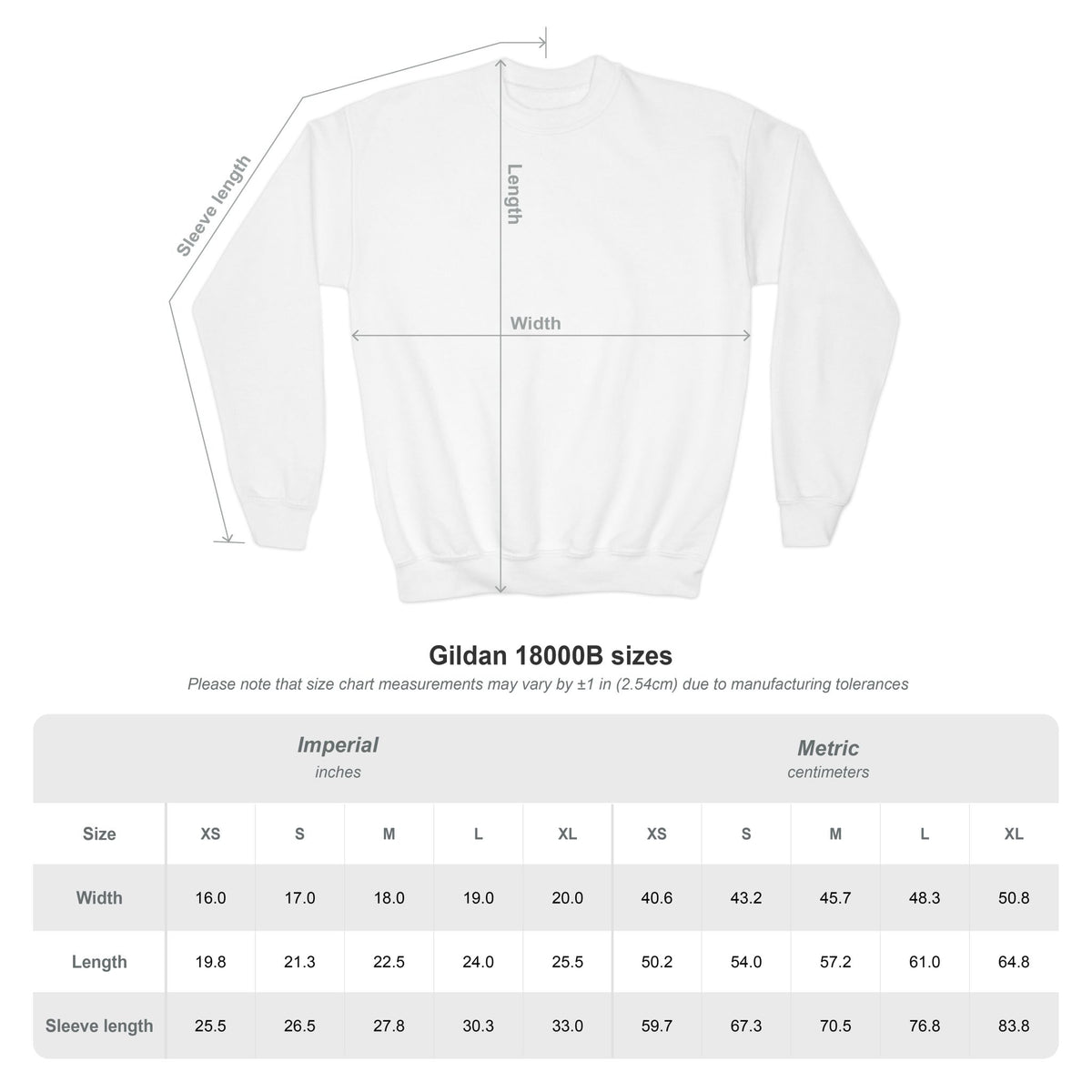 Youth Crewneck Sweatshirt — "Baseball Sister Club" Graphic