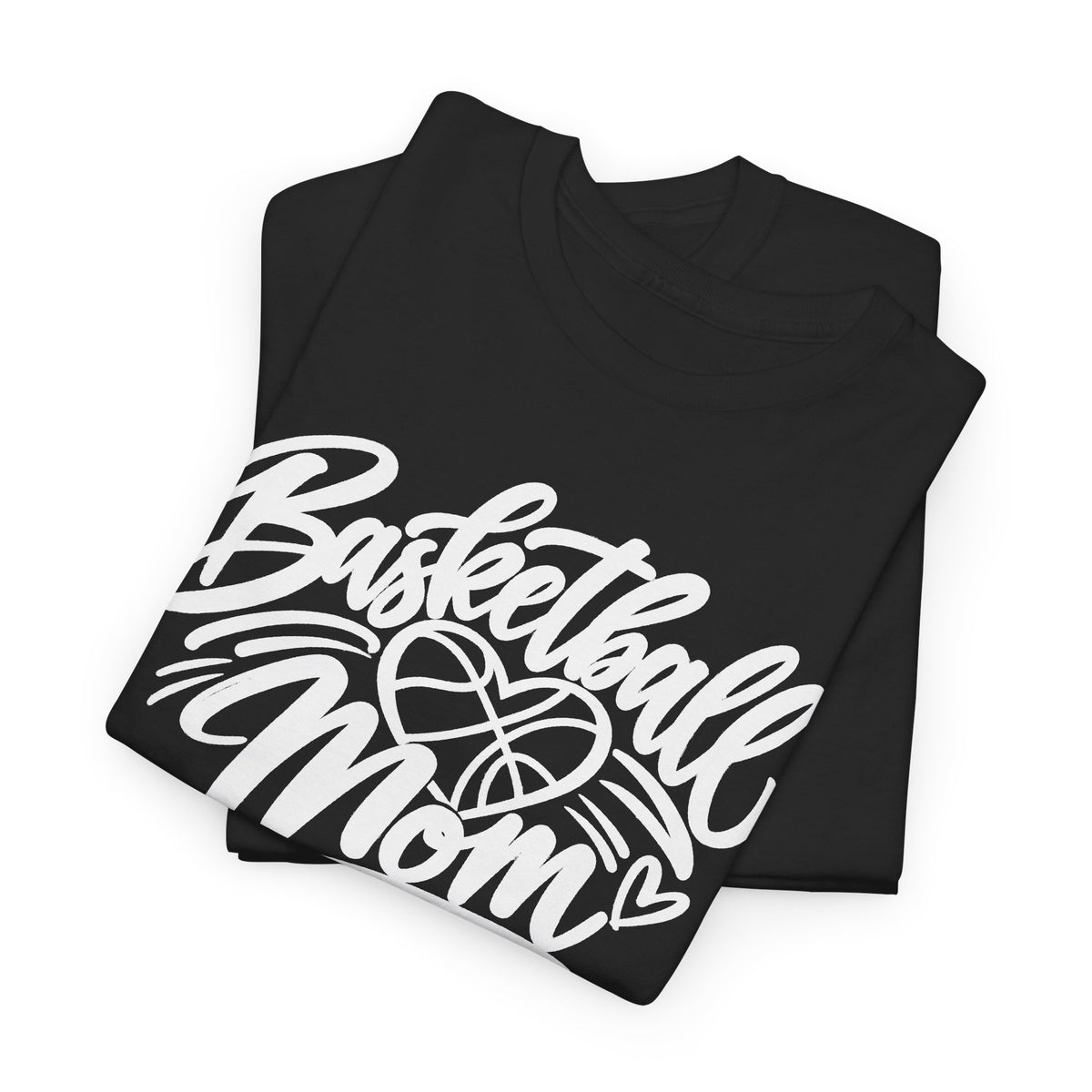 Basketball Mom T-Shirt — Script Logo Tee for Proud Coaches & Fans