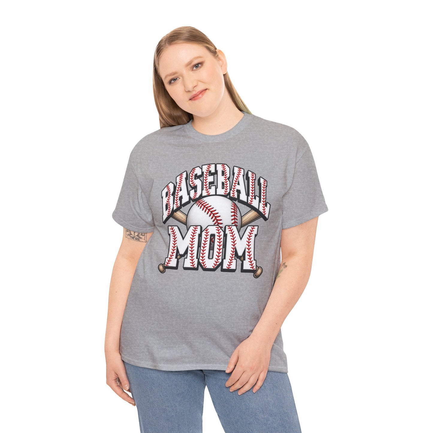 Baseball Mom T-Shirt – Retro Baseball Graphic Tee for Proud Moms