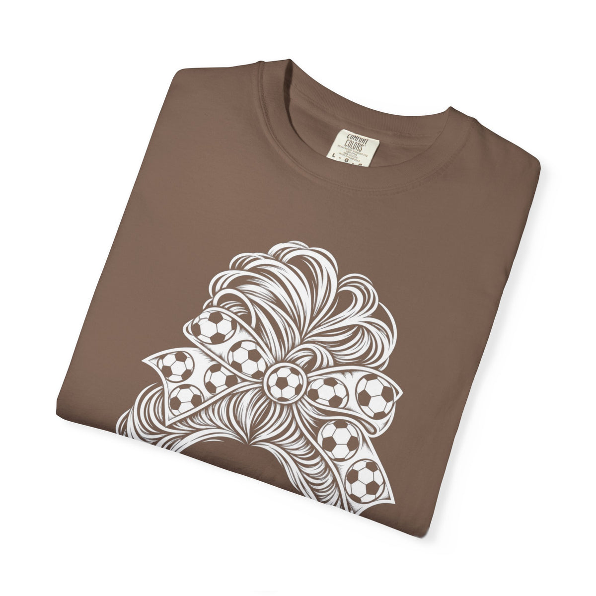 Messy Bun Mom Life T-Shirt — 'Ain't Nothin' But A Mom Thing' Soccer Graphic Tee