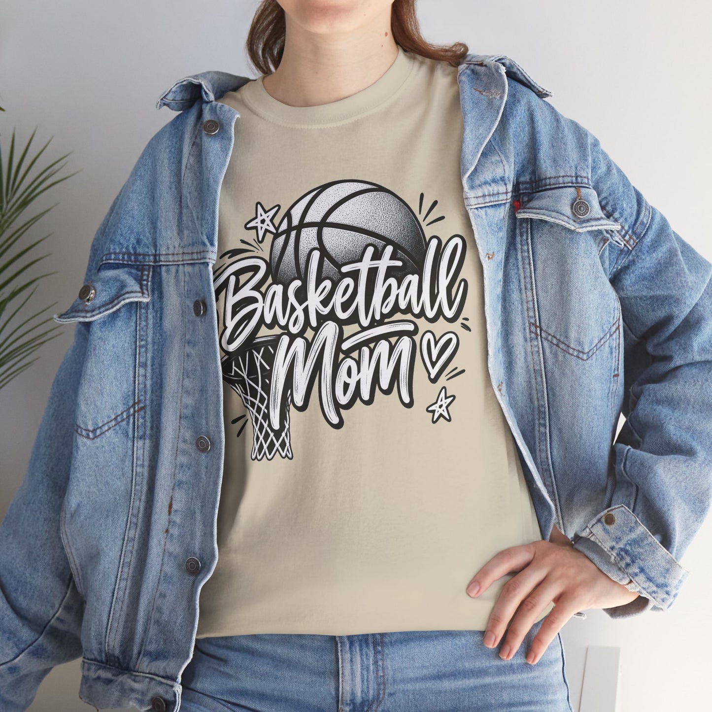 Basketball Mom T-Shirt — Graphic Sports Mom Tee