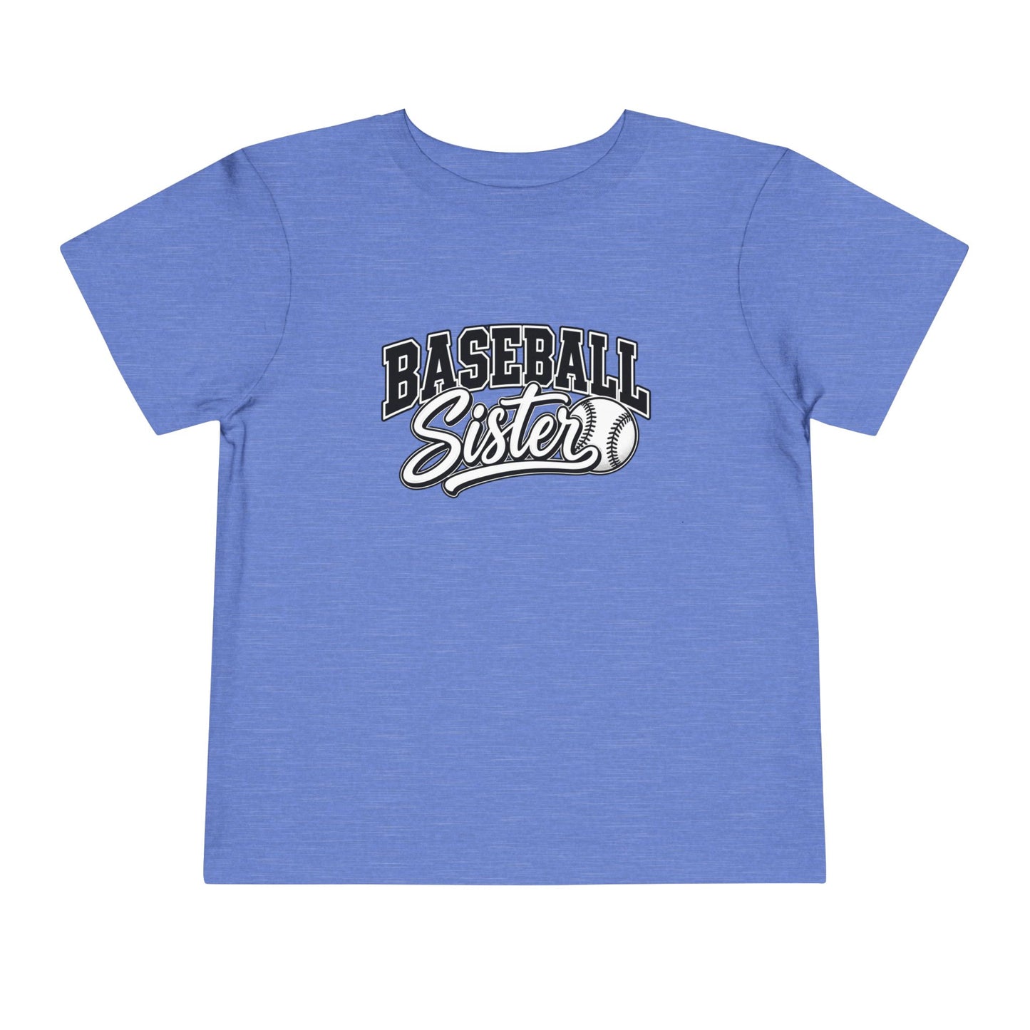 Baseball Sister Toddler Tee