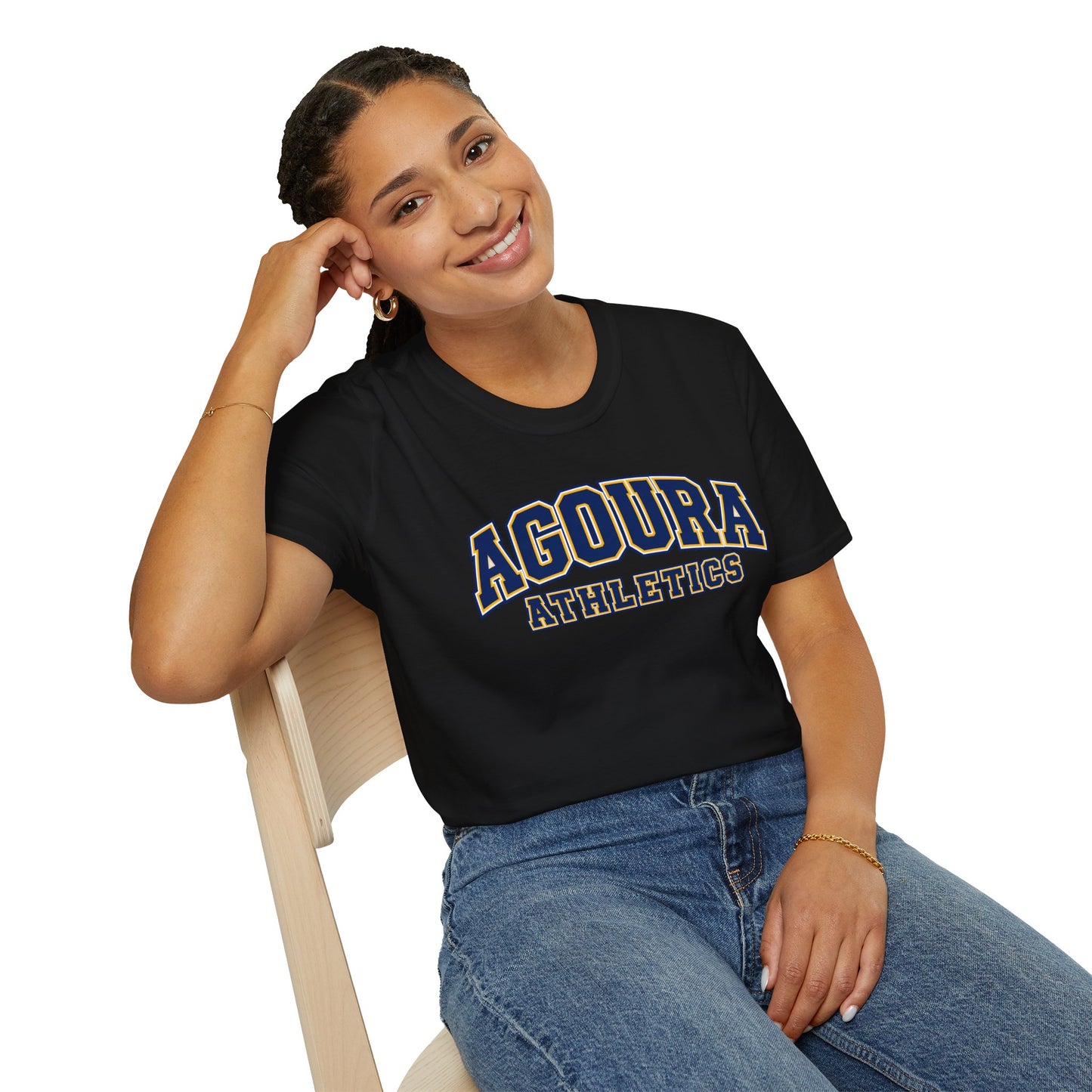 Agoura Athletics T-Shirt — Collegiate Varsity Logo Tee