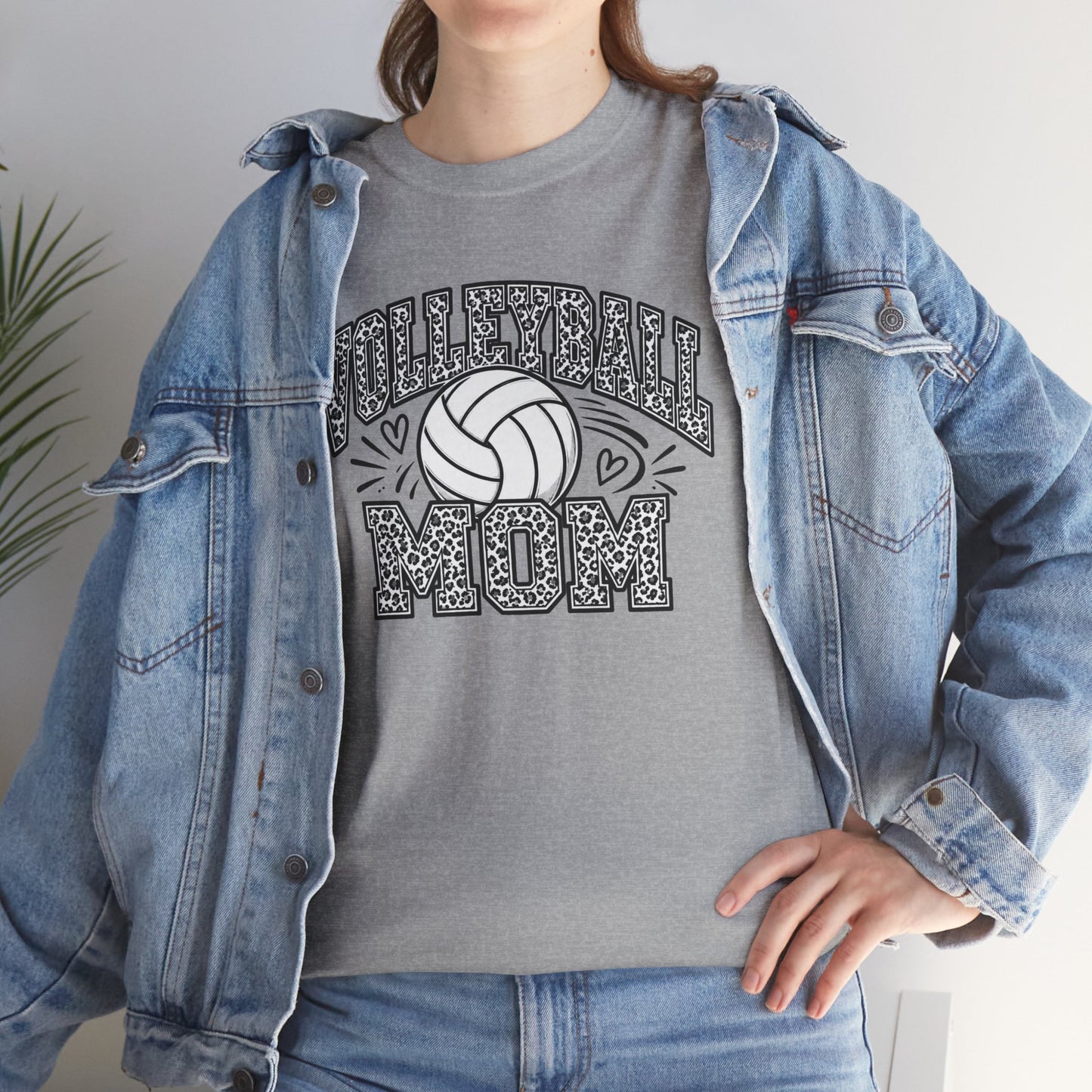 Volleyball Mom T-Shirt — Retro Volleyball Graphic Tee for Proud Moms