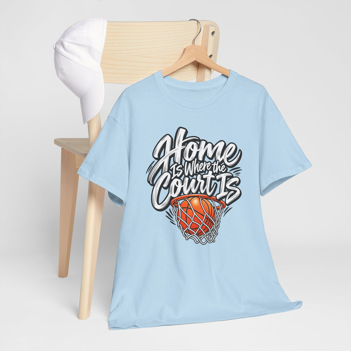 “Home Is Where the Court Is” Graphic Tee
