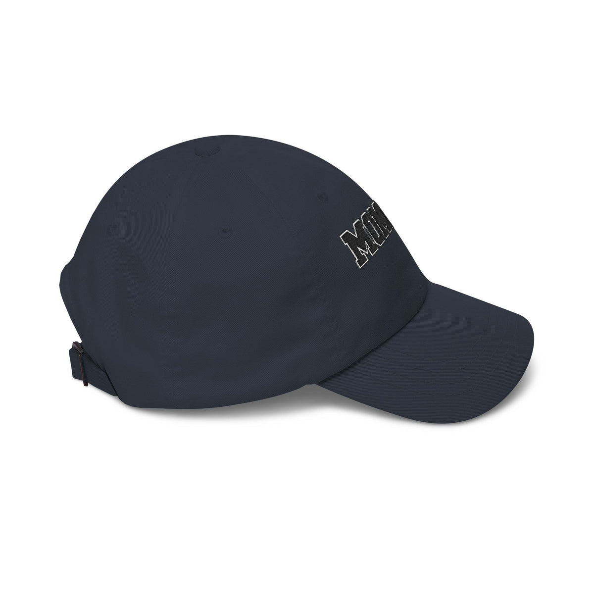 Mommin' Dad Cap — Casual White Soccer Hat for Moms