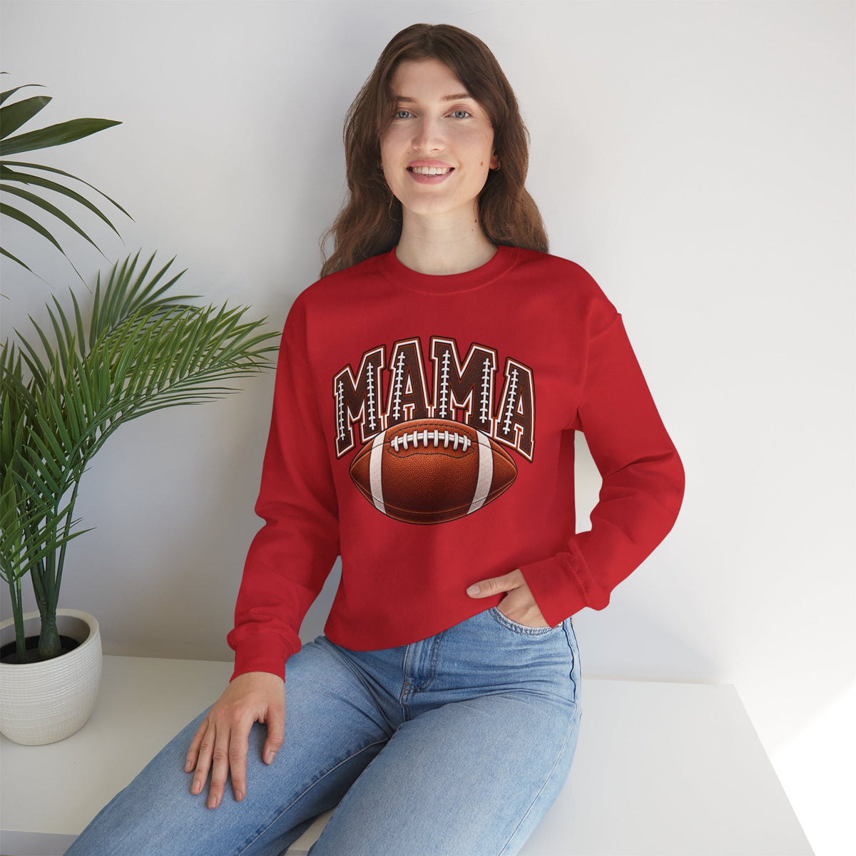 Mama Football Crewneck