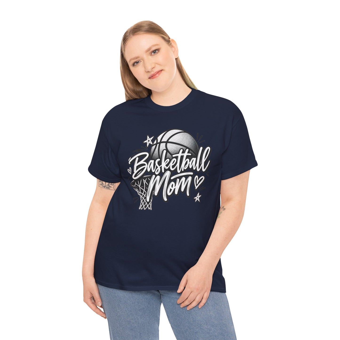 Basketball Mom T-Shirt — Graphic Sports Mom Tee