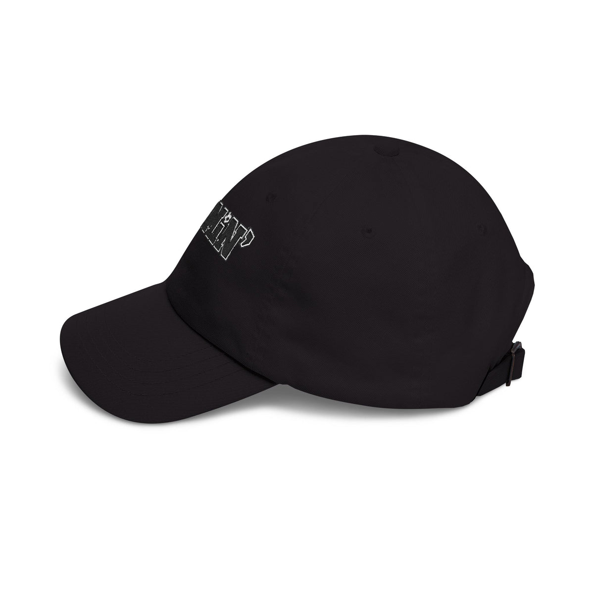 Mommin' Dad Cap — Casual White Soccer Hat for Moms