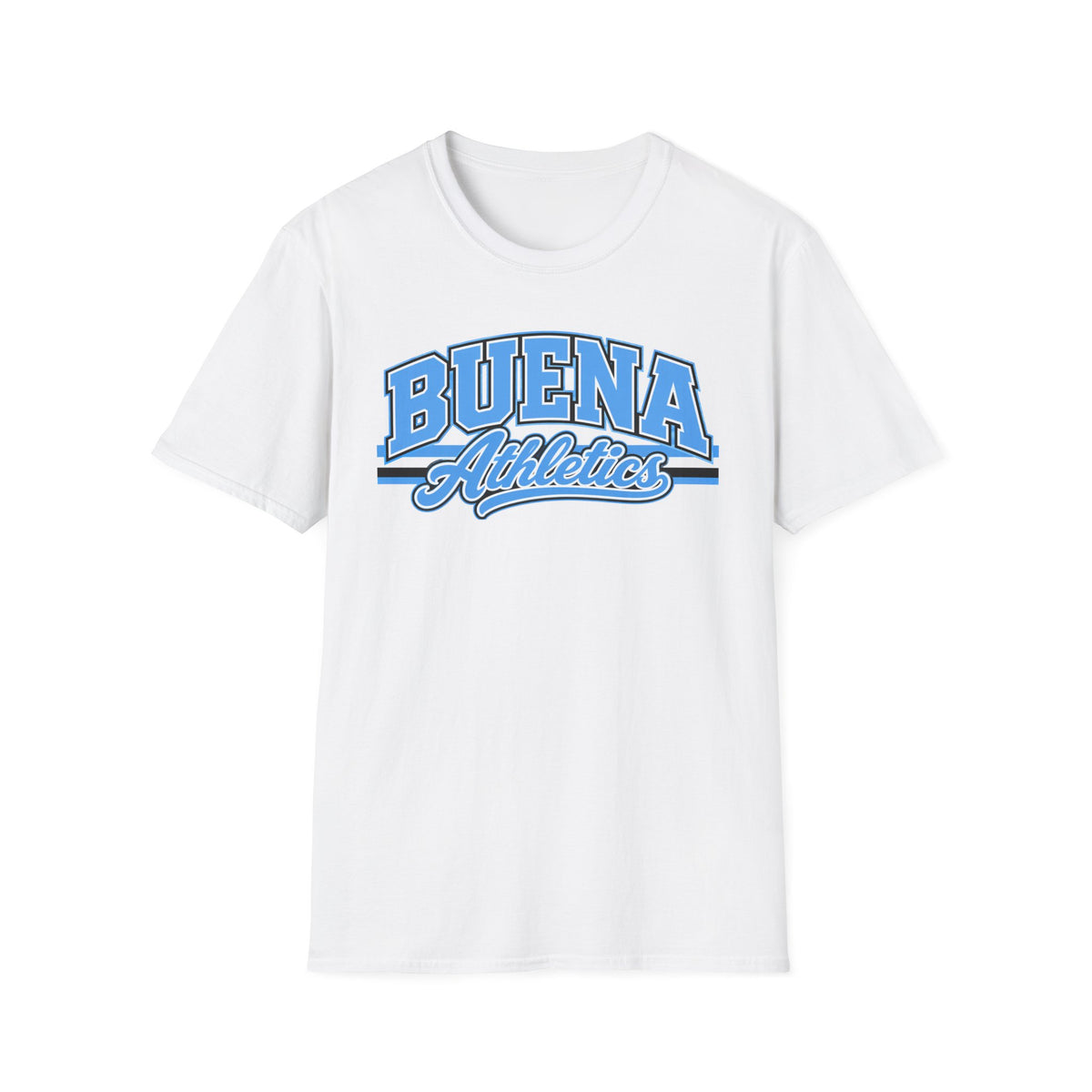 Buena Athletics T‑Shirt — Retro Collegiate Tee