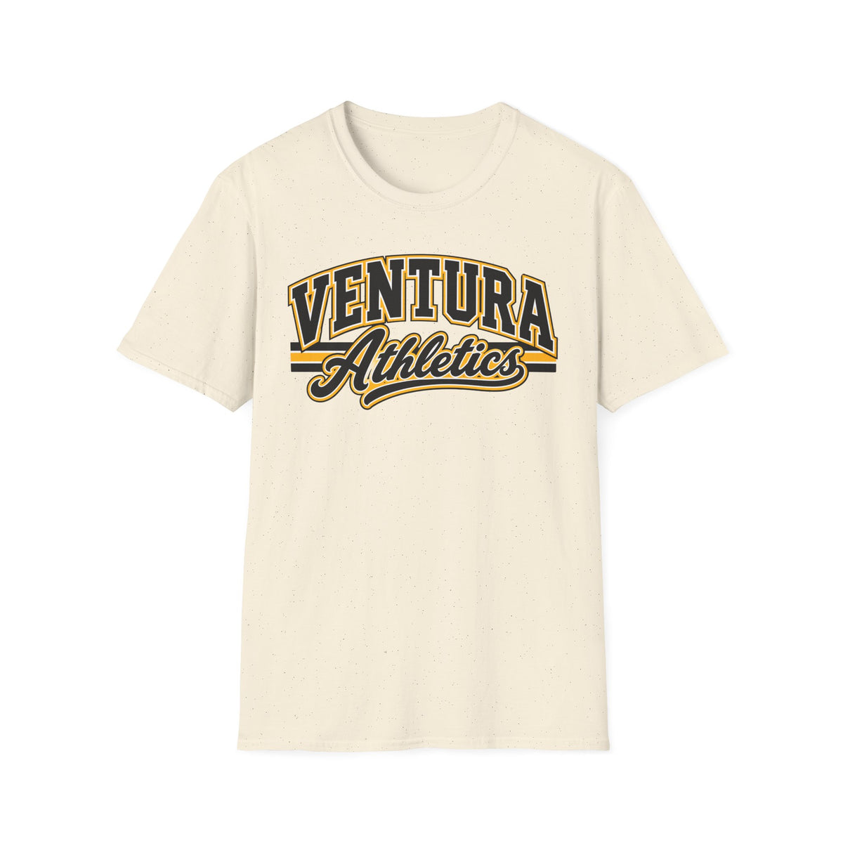 Ventura Athletics T-Shirt — Vintage Collegiate Crew Tee