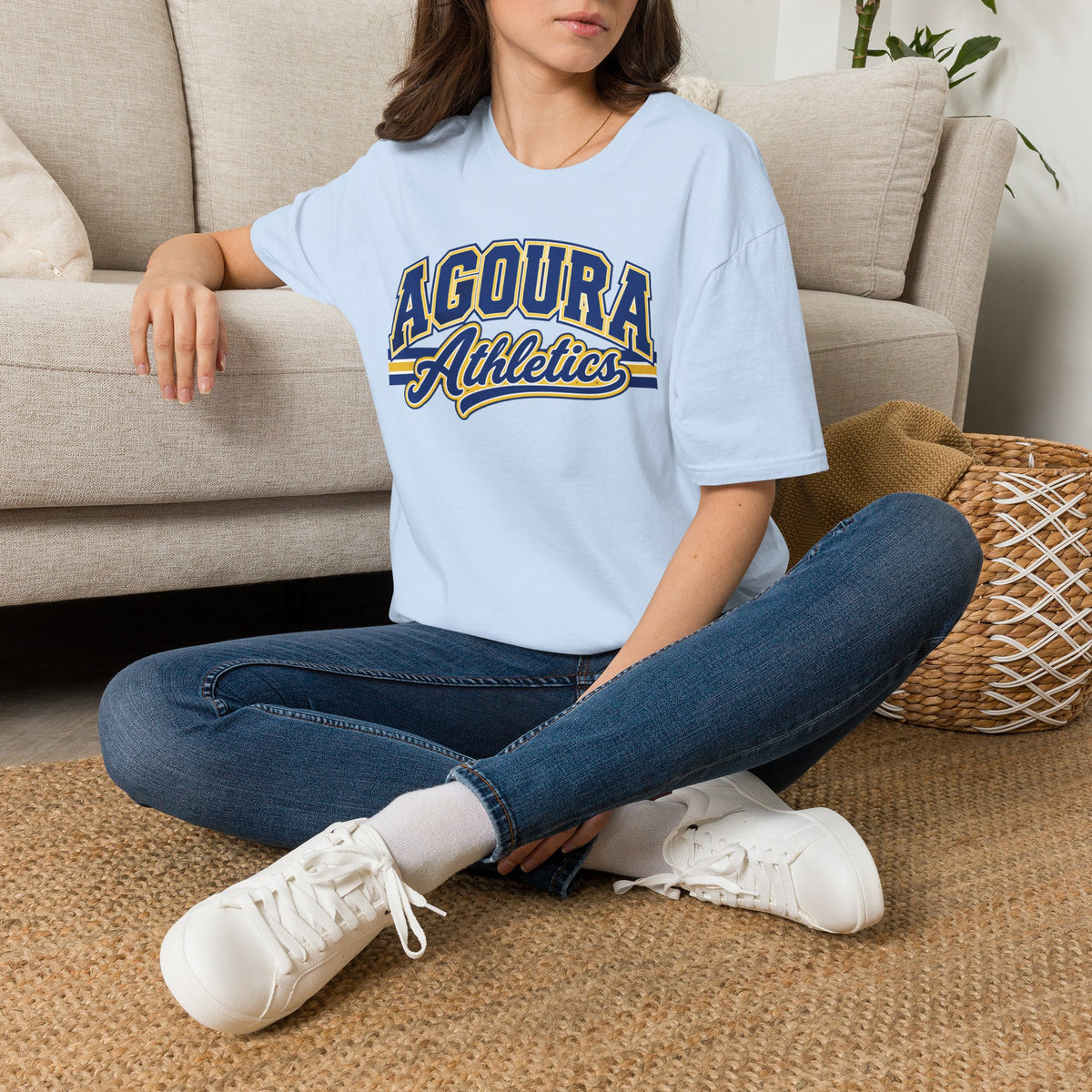 Agoura Athletics T-Shirt — Collegiate Varsity Logo Tee