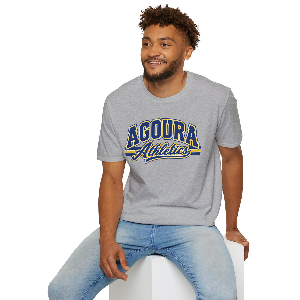 Agoura Athletics T-Shirt — Collegiate Varsity Logo Tee