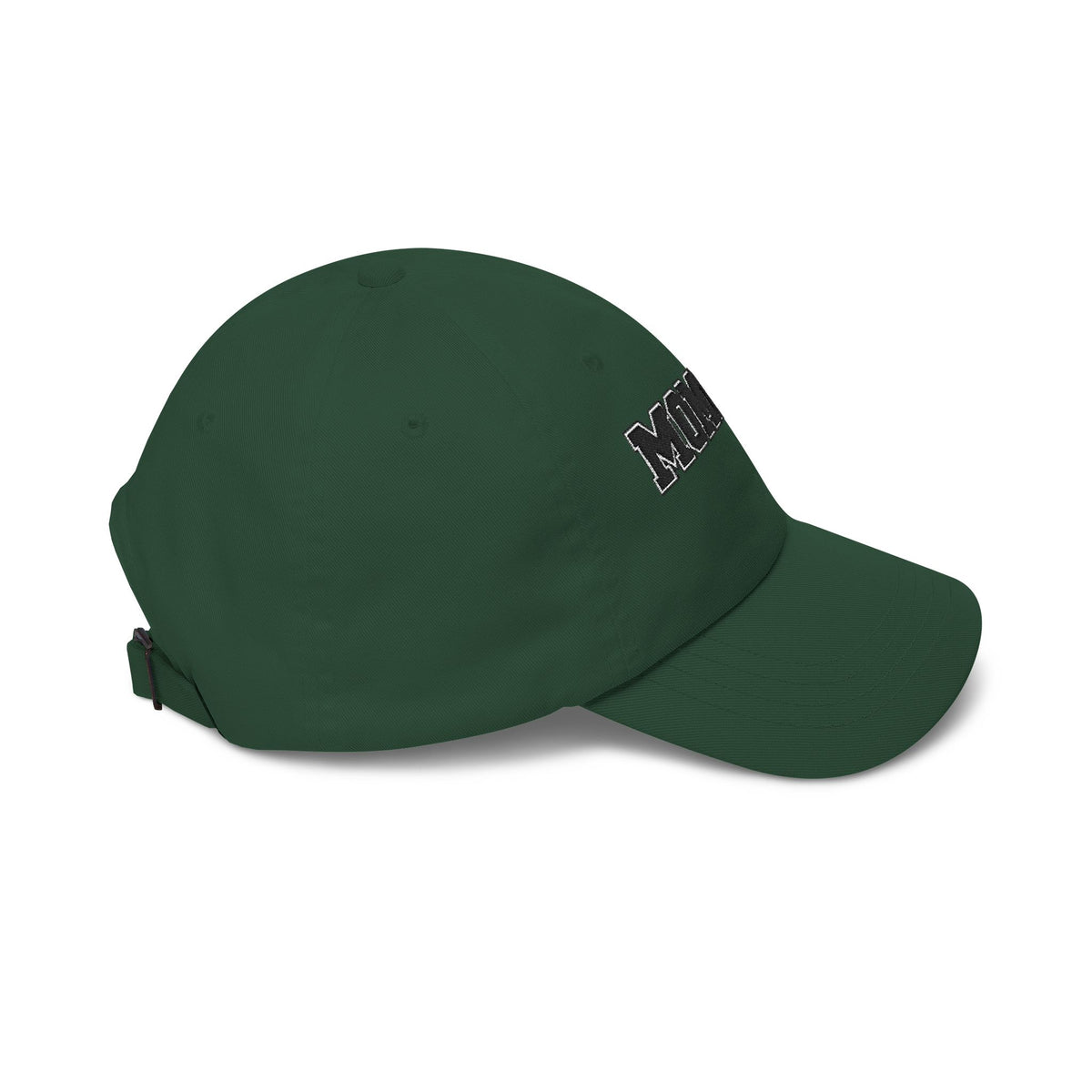 Mommin' Dad Cap — Casual White Soccer Hat for Moms