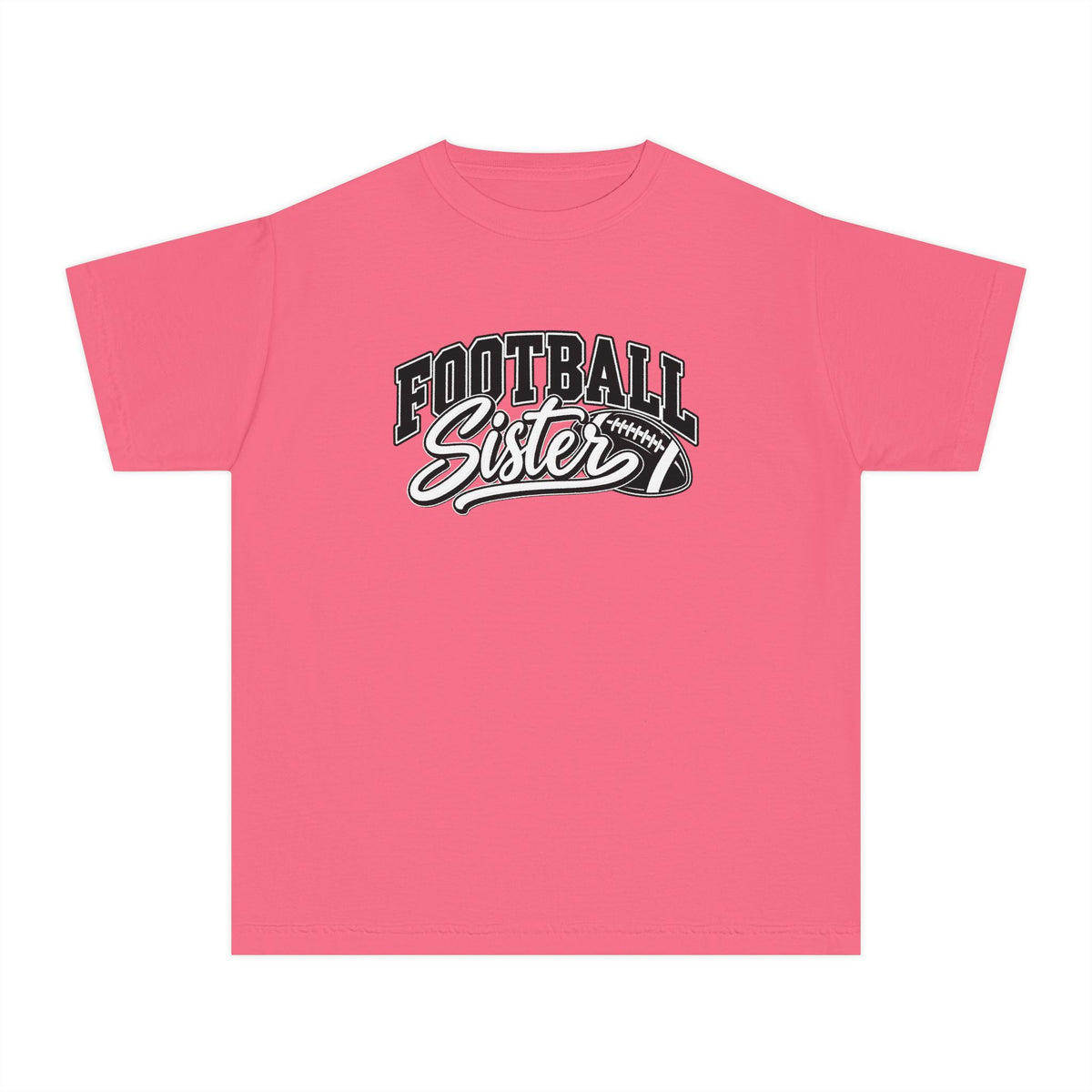 "Football Sister" Youth T‑Shirt