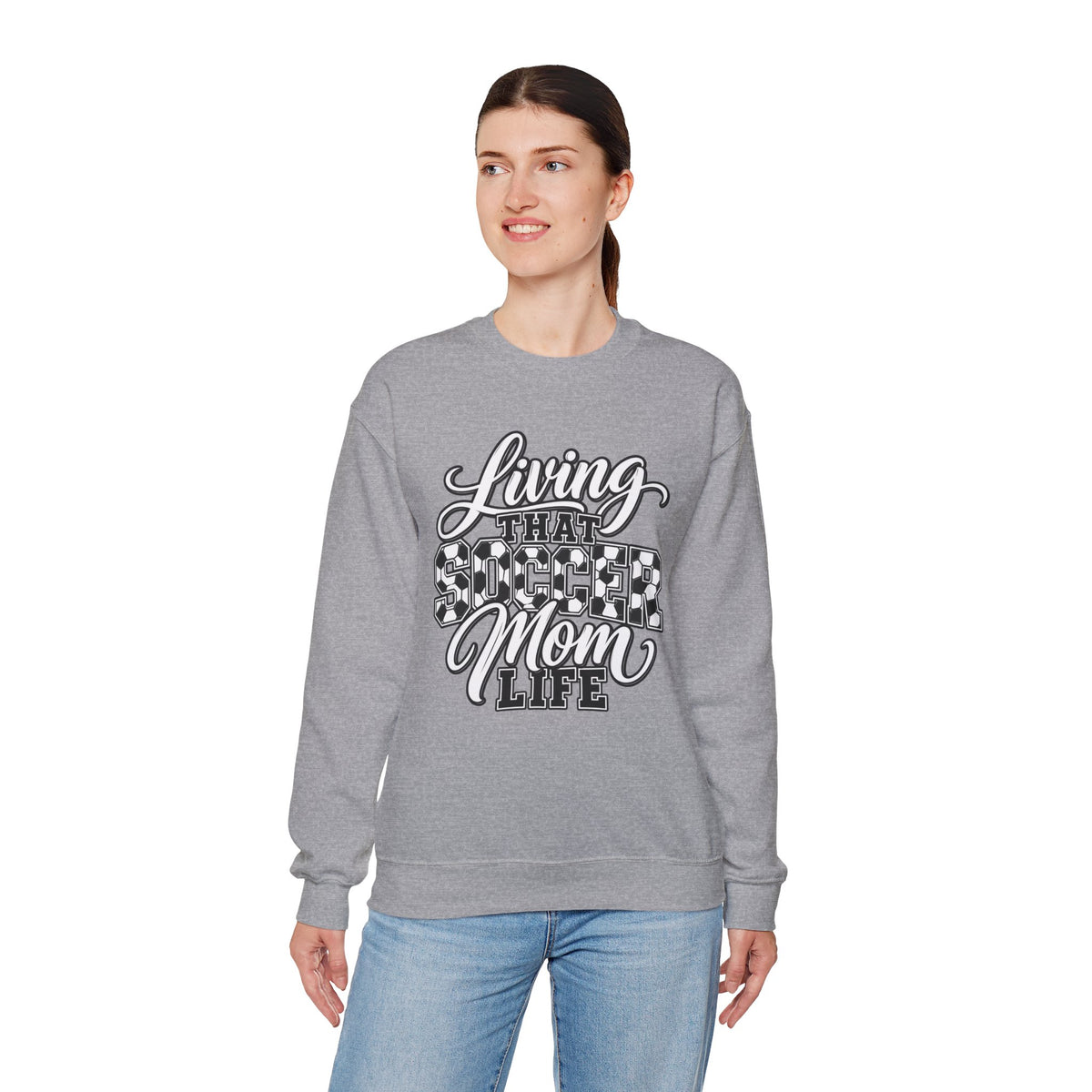 Living That Soccer Mom Life Sweatshirt
