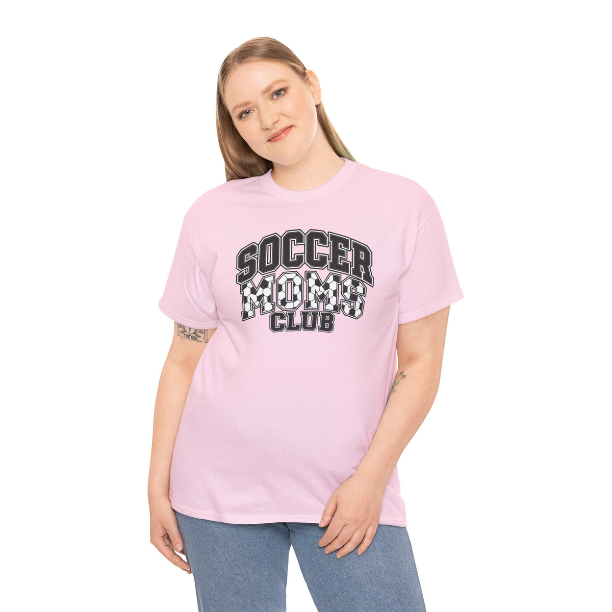 Soccer Mom Club T-Shirt — Retro Checkerboard Sports Tee