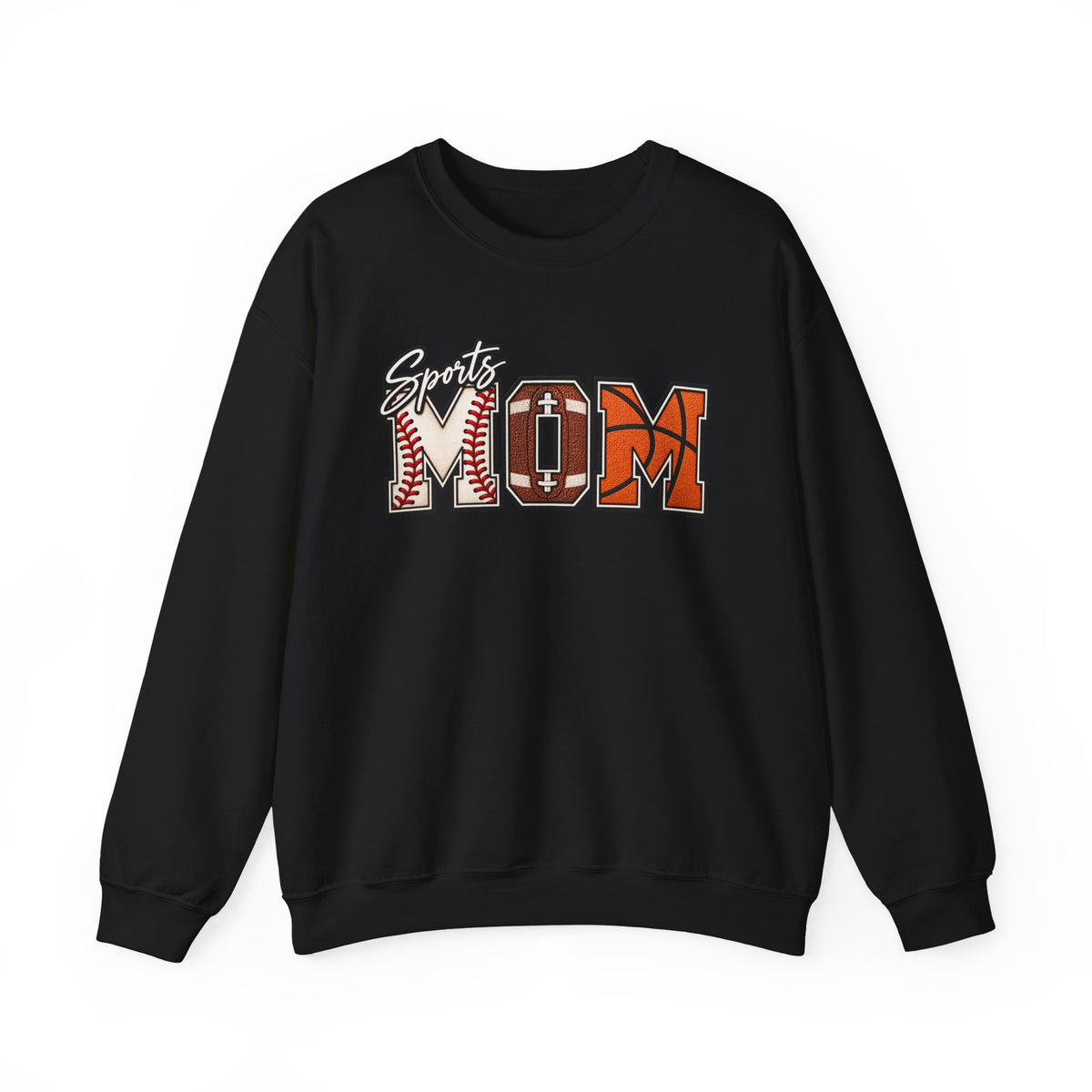 Sports Mom Crewneck Sweatshirt – Athletic Mom Graphic Pullover