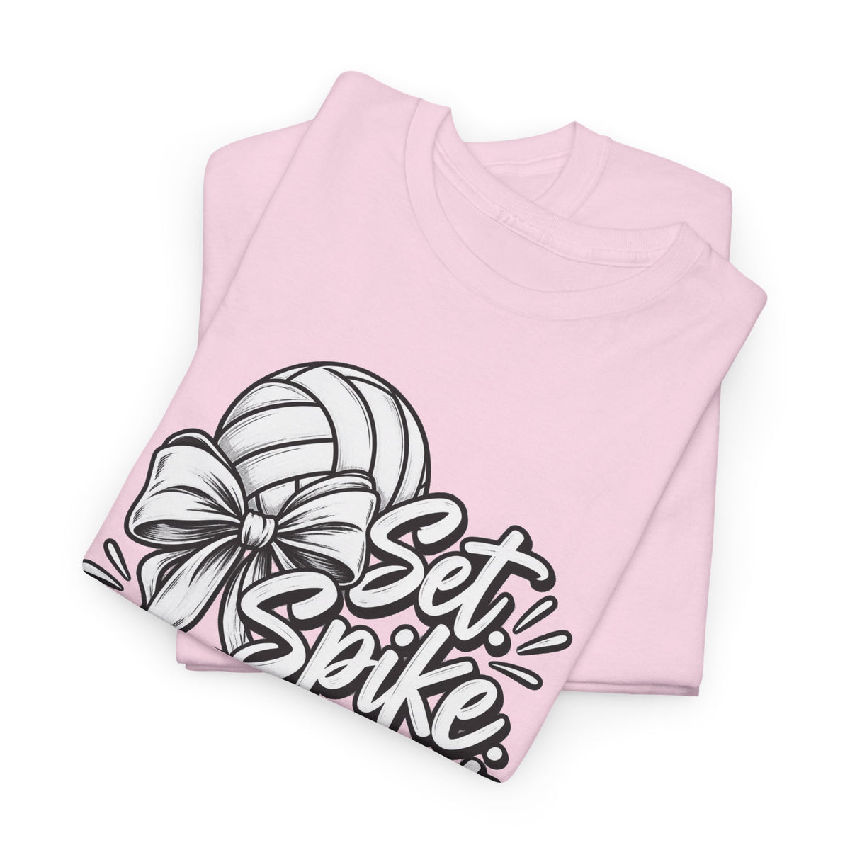 “Set, Spike, Repeat” Graphic T-Shirt