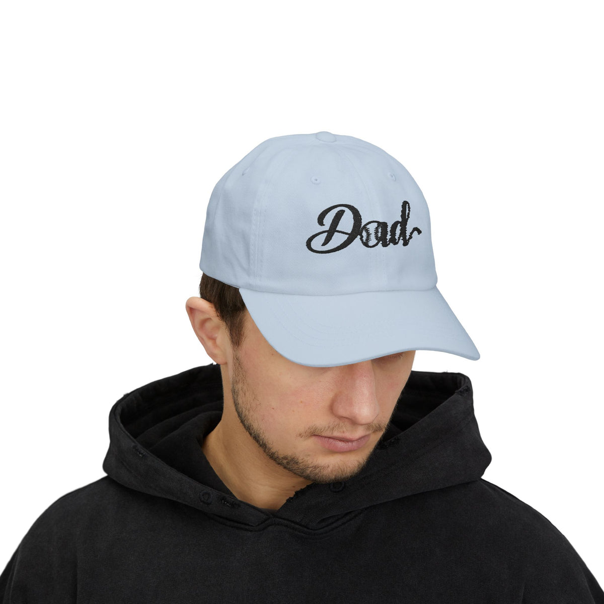 Dad Script Cap – Embroidered Classic Dad Baseball Hat