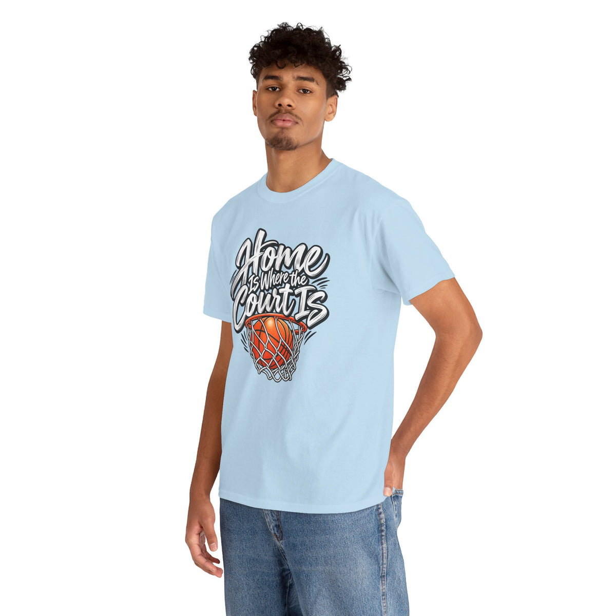 “Home Is Where the Court Is” Graphic Tee