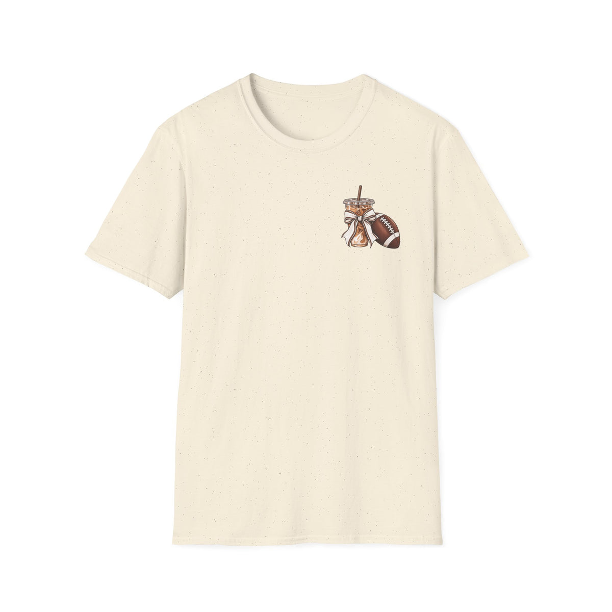 Football Mom Iced Coffee T-Shirt