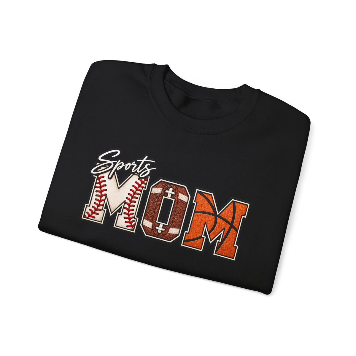 Sports Mom Crewneck Sweatshirt – Athletic Mom Graphic Pullover