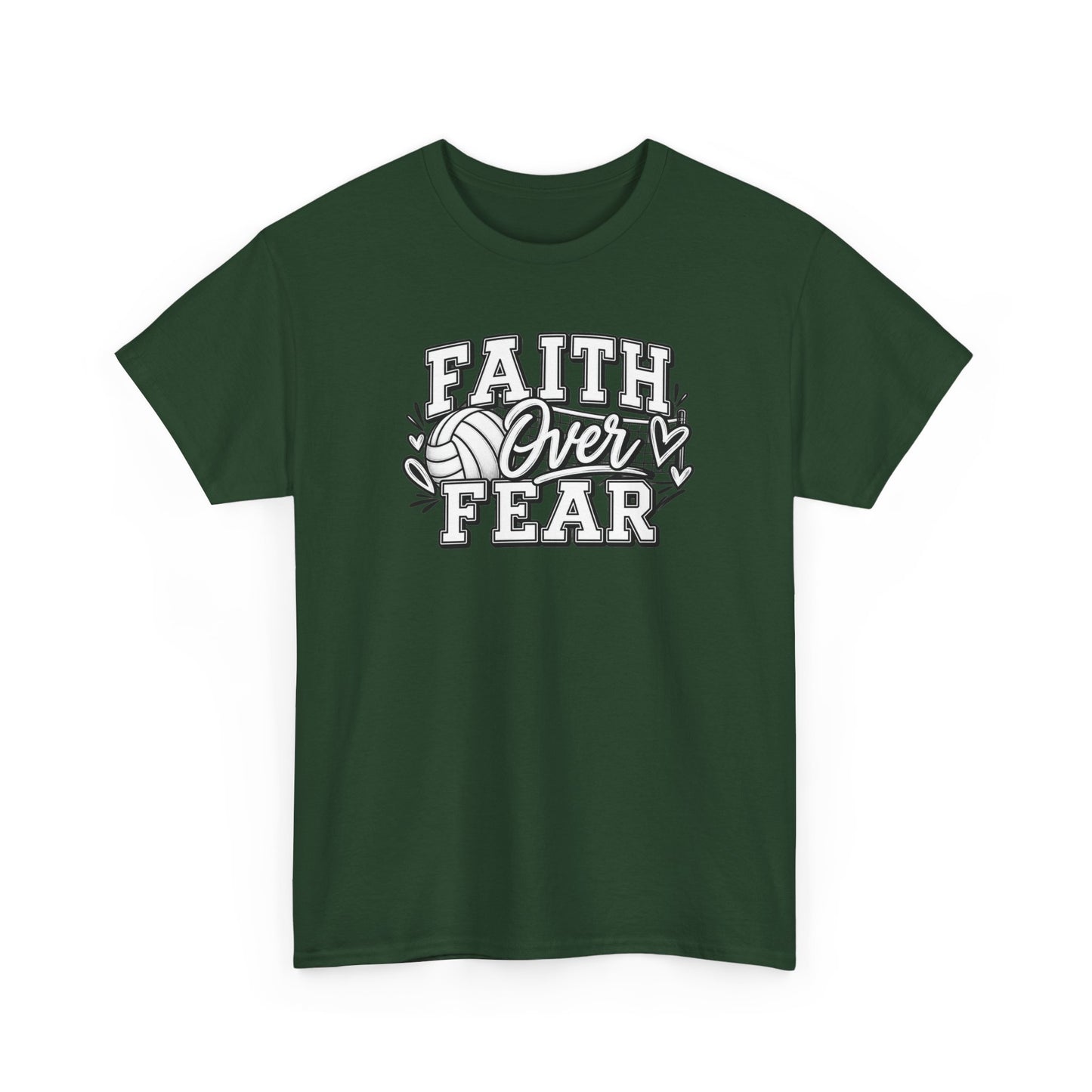 Faith Over Fear T‑Shirt - Inspirational Christian Tee