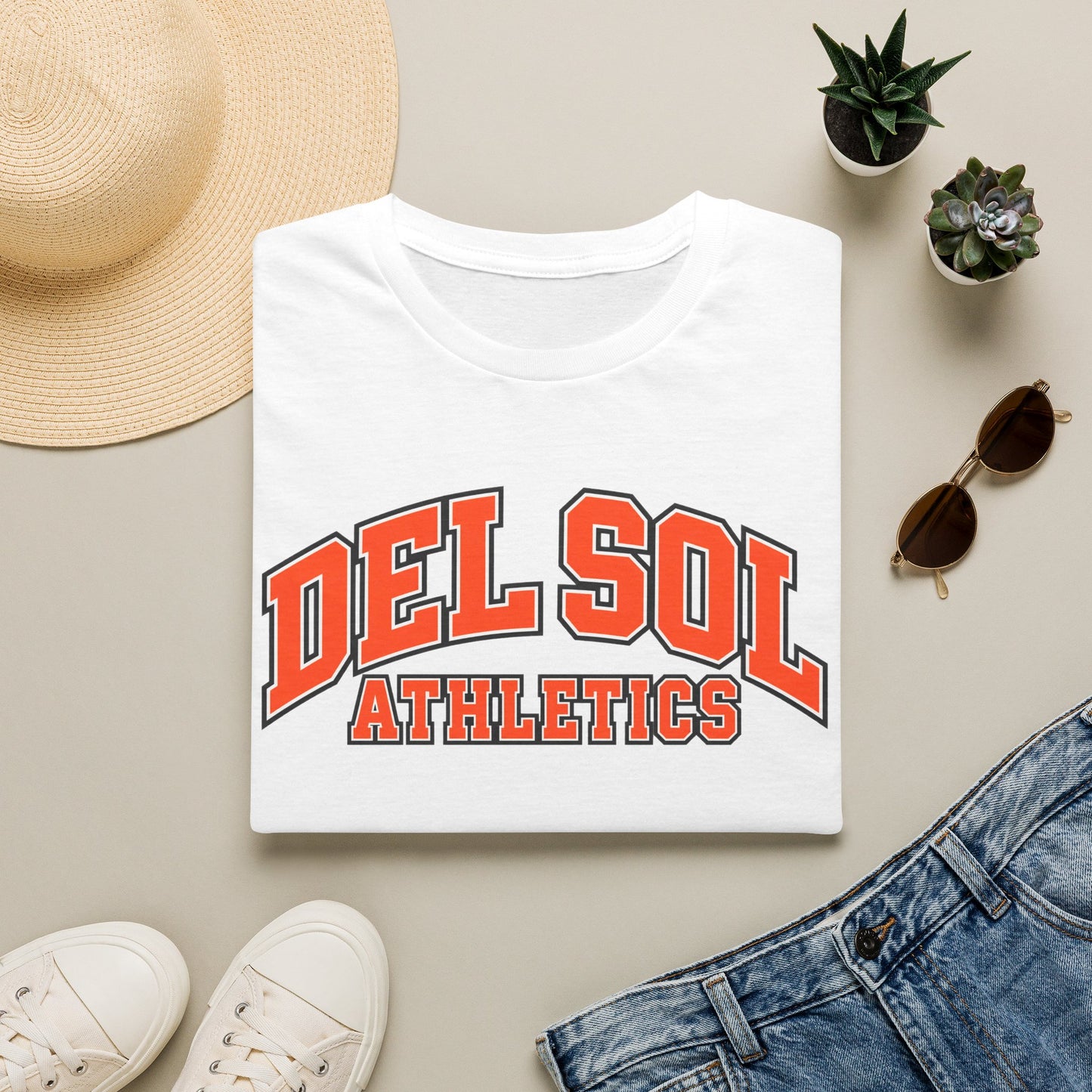 Del Sol Athletics T-Shirt — Vintage Collegiate Sport Tee