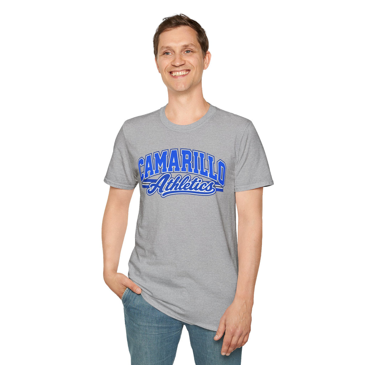 Camarillo Athletics T-Shirt — Classic Collegiate Crew Tee