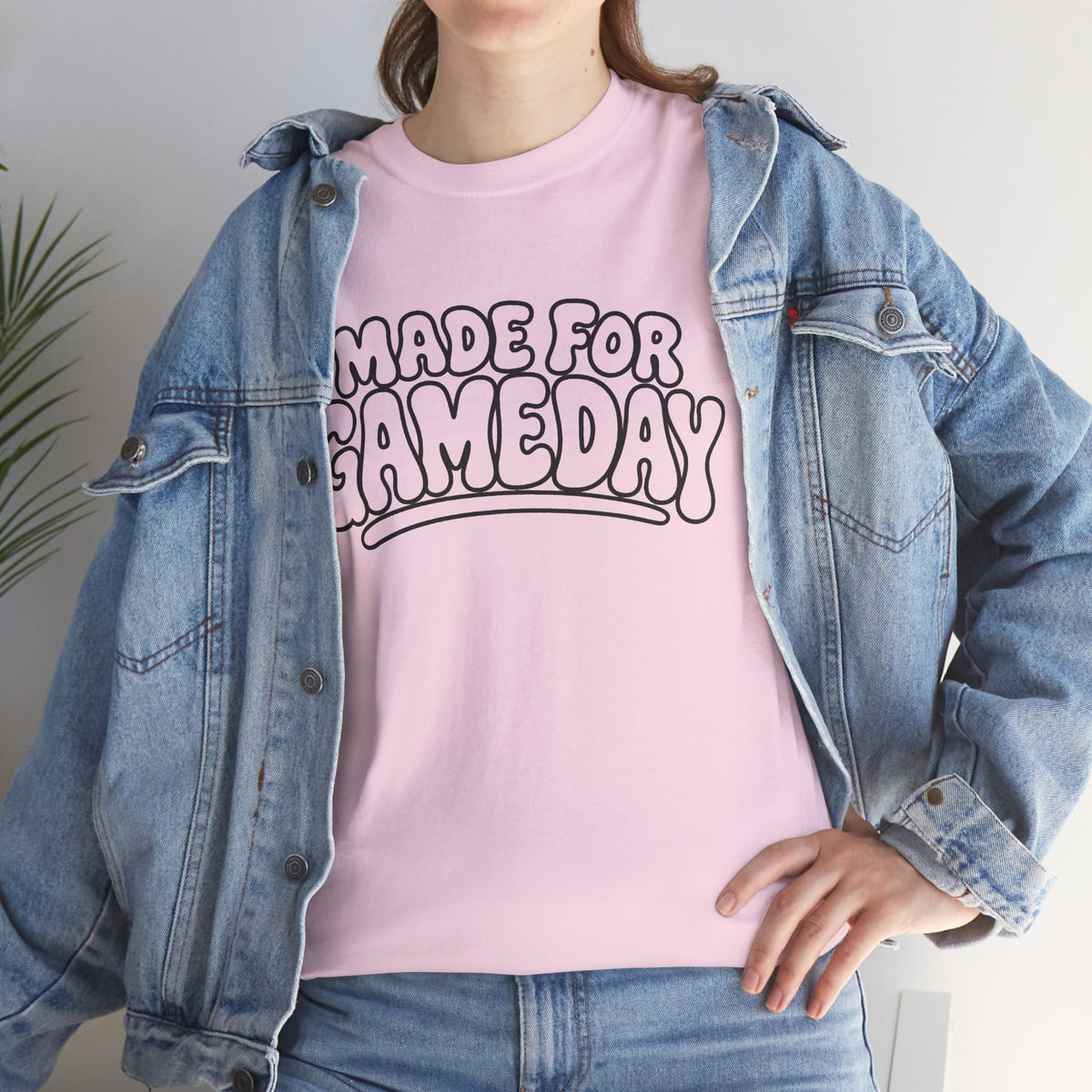 Made for Gameday Tee — Retro Sports Fan Graphic T‑Shirt