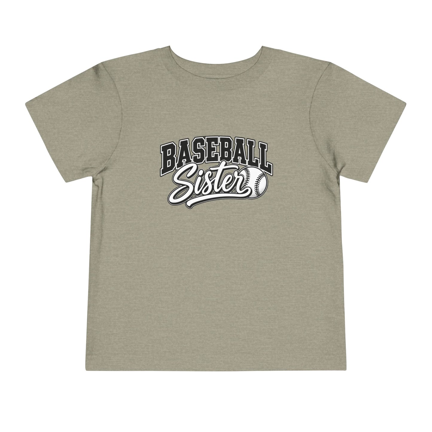 Baseball Sister Toddler Tee