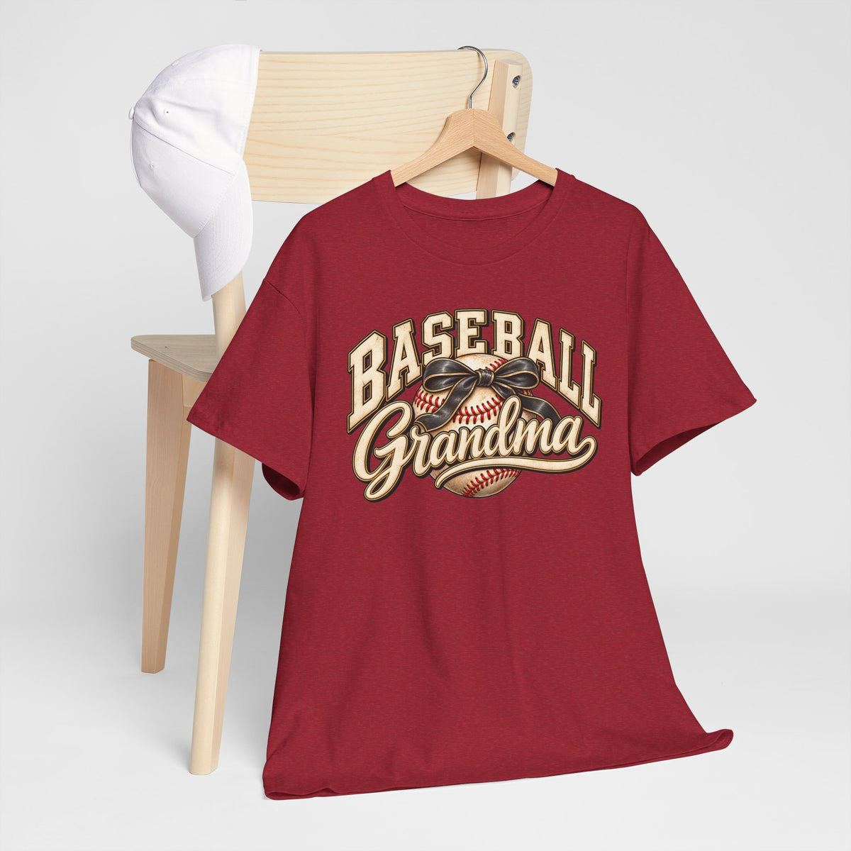 Baseball Grandma T-Shirt — Vintage Softball/Baseball Graphic Tee for Grandmothers
