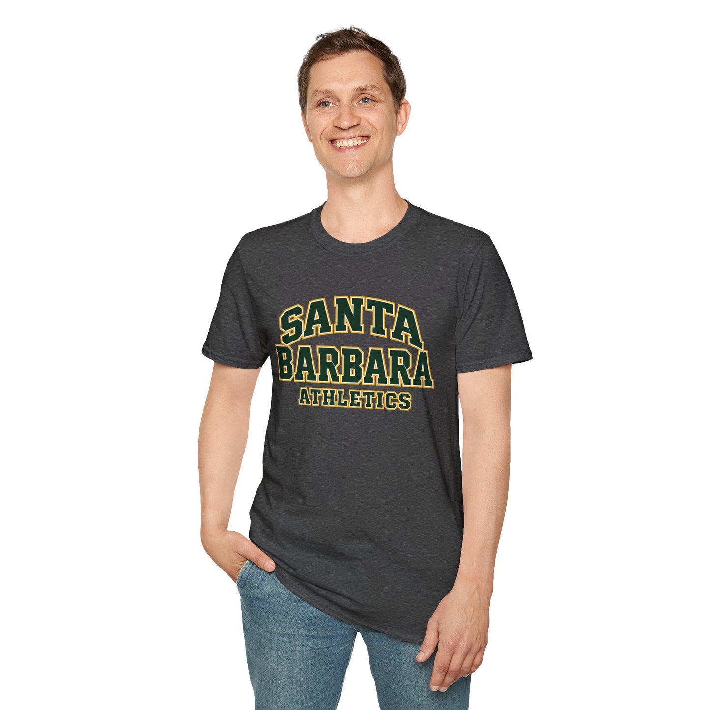 Santa Barbara Athletics T‑Shirt — Collegiate Vintage Campus Tee