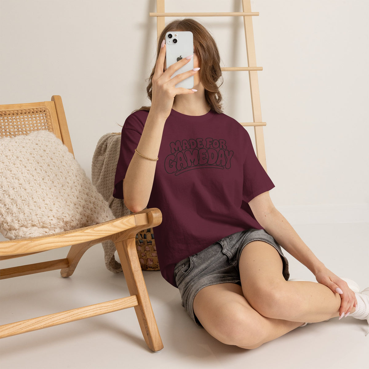 Made for Gameday Tee — Retro Sports Fan Graphic T‑Shirt