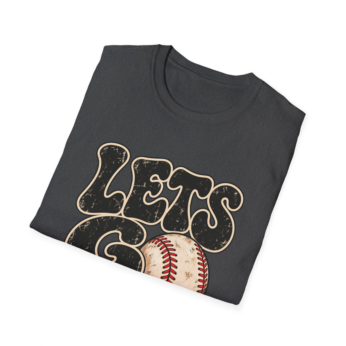 Lets Go Baseball Graphic T‑Shirt