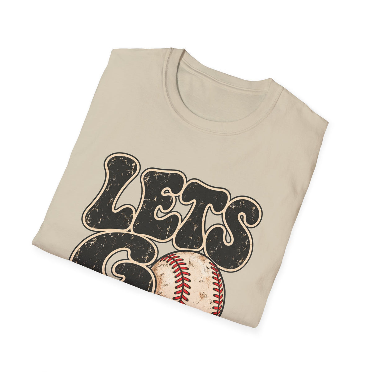 Lets Go Baseball Graphic T‑Shirt