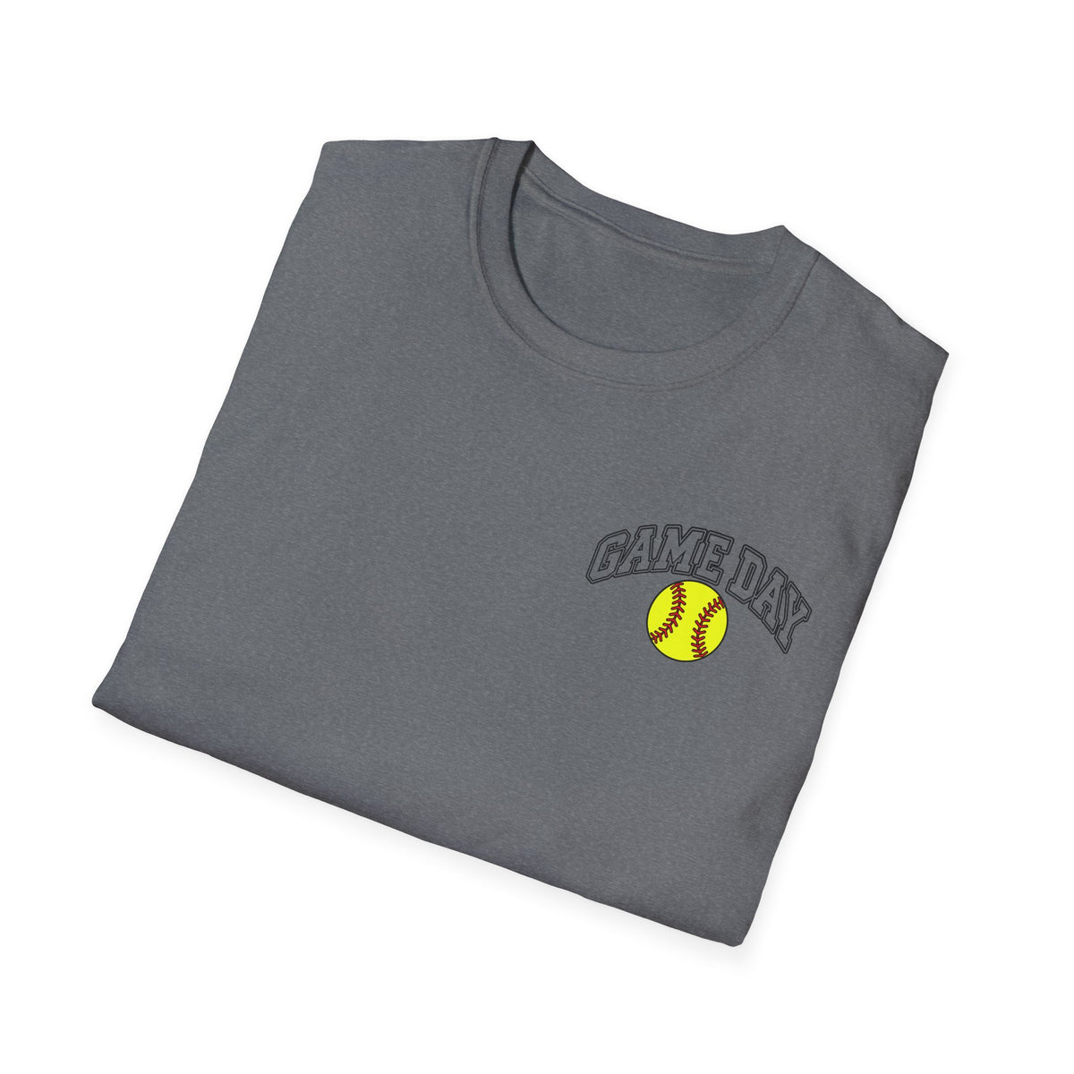 Game Day Softball T-Shirt — Womens/Mens Casual Sports Tee